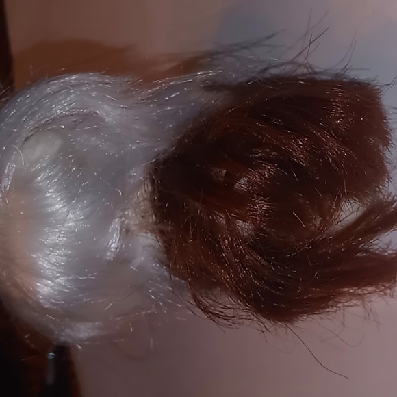 Vintage CitiToy 1989 Old English Sheep Dog 3" Brown and White Long Hair Doll Pet - Picture 5 of 5